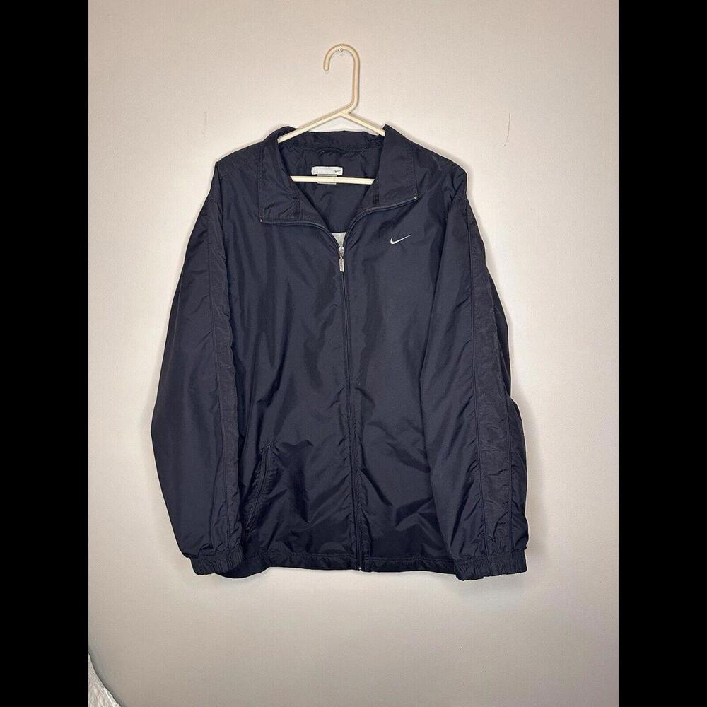 Men's Black Nike Jacket Size Large